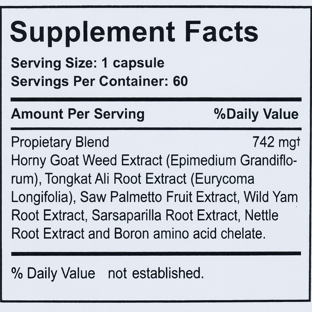 TESTO ULTRA SUPLEMENTO NATURAL