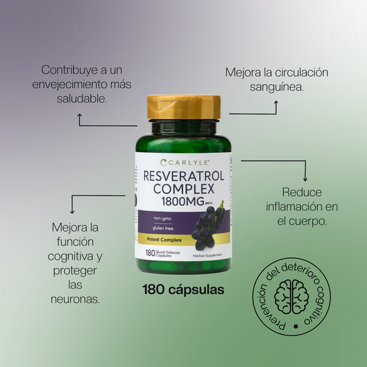 RESVERATROL ANTIOXIDANTE NATURAL Y ANTIEDAD
