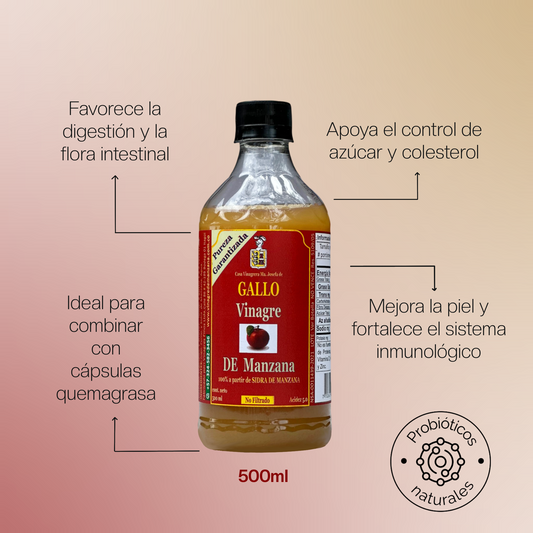 VINAGRE DE MANZANA ORGÁNICO