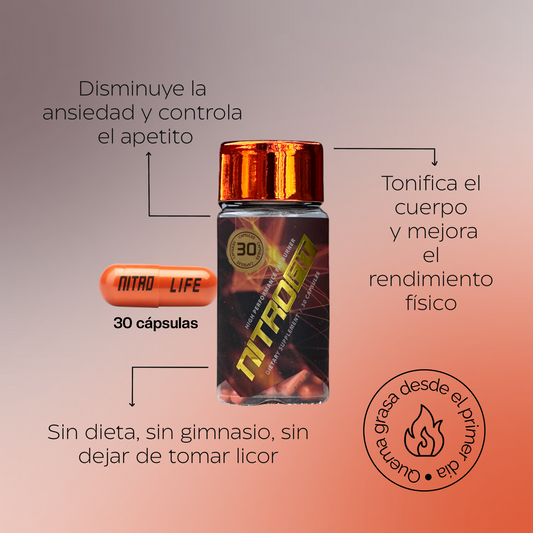 NITROFIT QUEMADOR DE GRASA