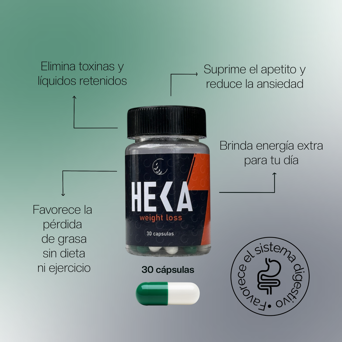 HEKA QUEMADOR DE GRASA