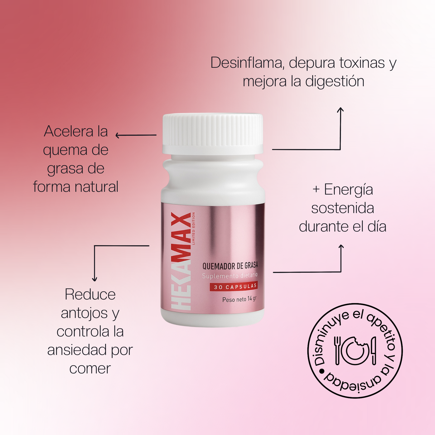 HEKA MAX QUEMADOR DE GRASA