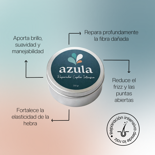 MASCARILLA CAPILAR AZULA